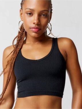 Out From Under Cropped Ribbed Tank